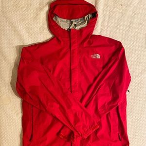 The North Face, rain shell, Size L